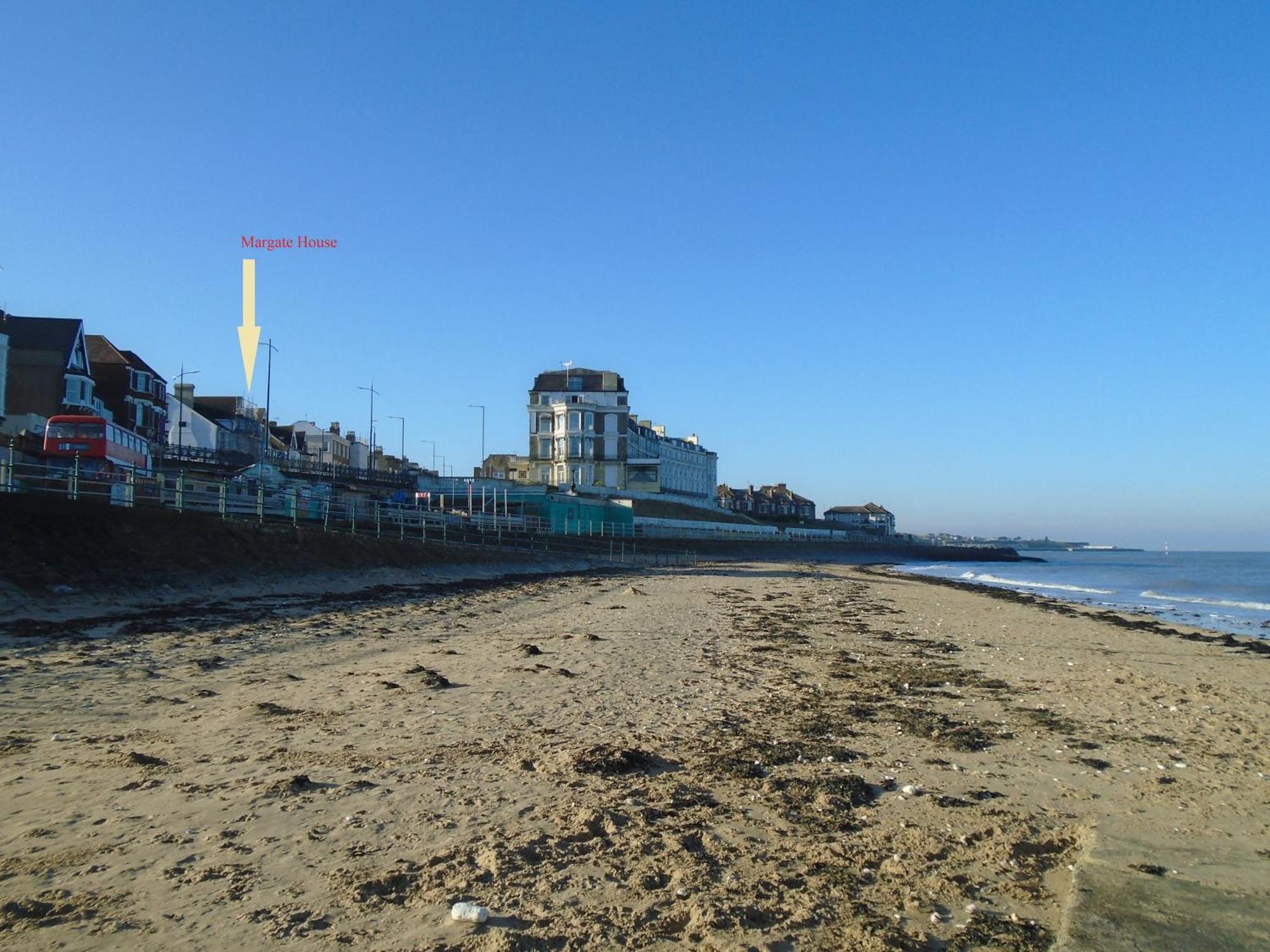 Flat, Amazing Balcony Sea View, Bike Store, With Sun Deck Margate Exteriör bild